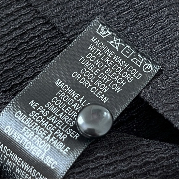 Adrianna Papell Embroidered Sleeveless Blouse Aztec Tribal Crepe Tank Top Medium - Picture 12 of 17